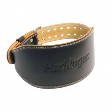 Harbinger 6吋皮製舉重腰帶